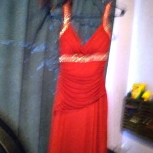 Red dress